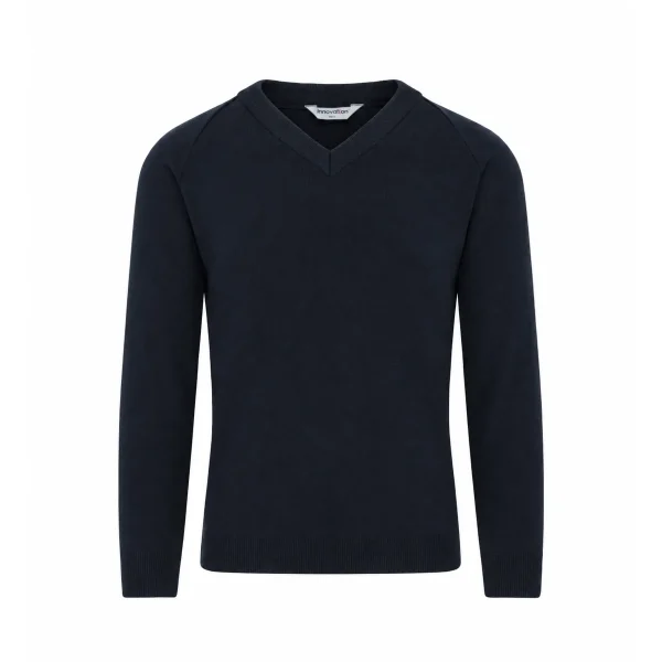 The Petersfield School V-Neck Jumper – Black