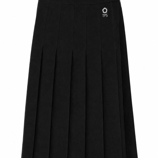 The Petersfield School Pleated Skirt – Black